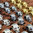 30 x Großloch Perlen Totenkopf Metallperlen Beads Paracord