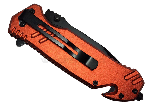 Kandar - Rescue Taschenmesser orange/schwarz - Rettungsmesser