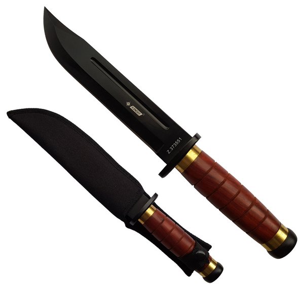 KANDAR - Jagdmesser -Knife -Bowie -gerade Klinge- 31 cm