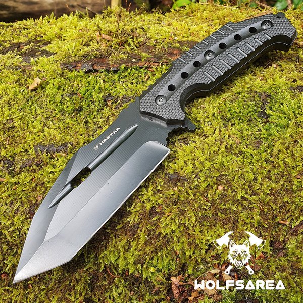 Jagdmesser Hunting Camping Gürtelmesser Knife Hastaa MM06